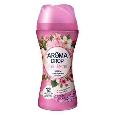 AROMA DROP парфюм-кондиционер д/белья в гранулах pink blossom 200г